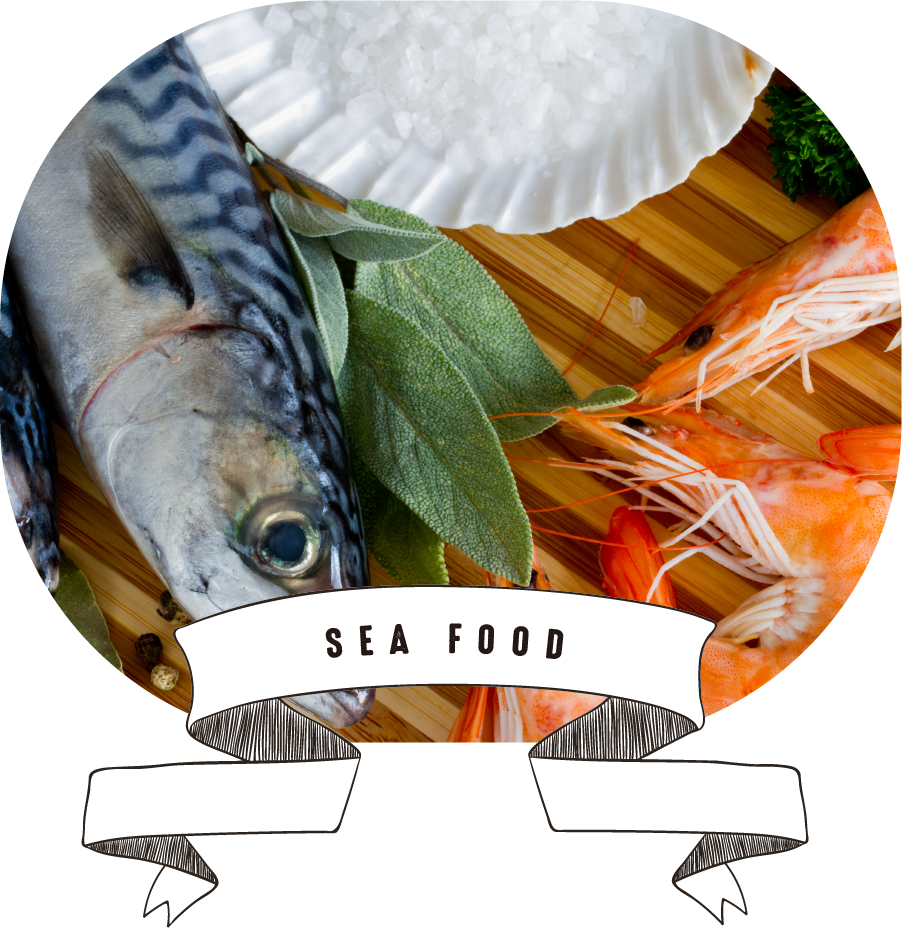 SEA FOOD 魚介類